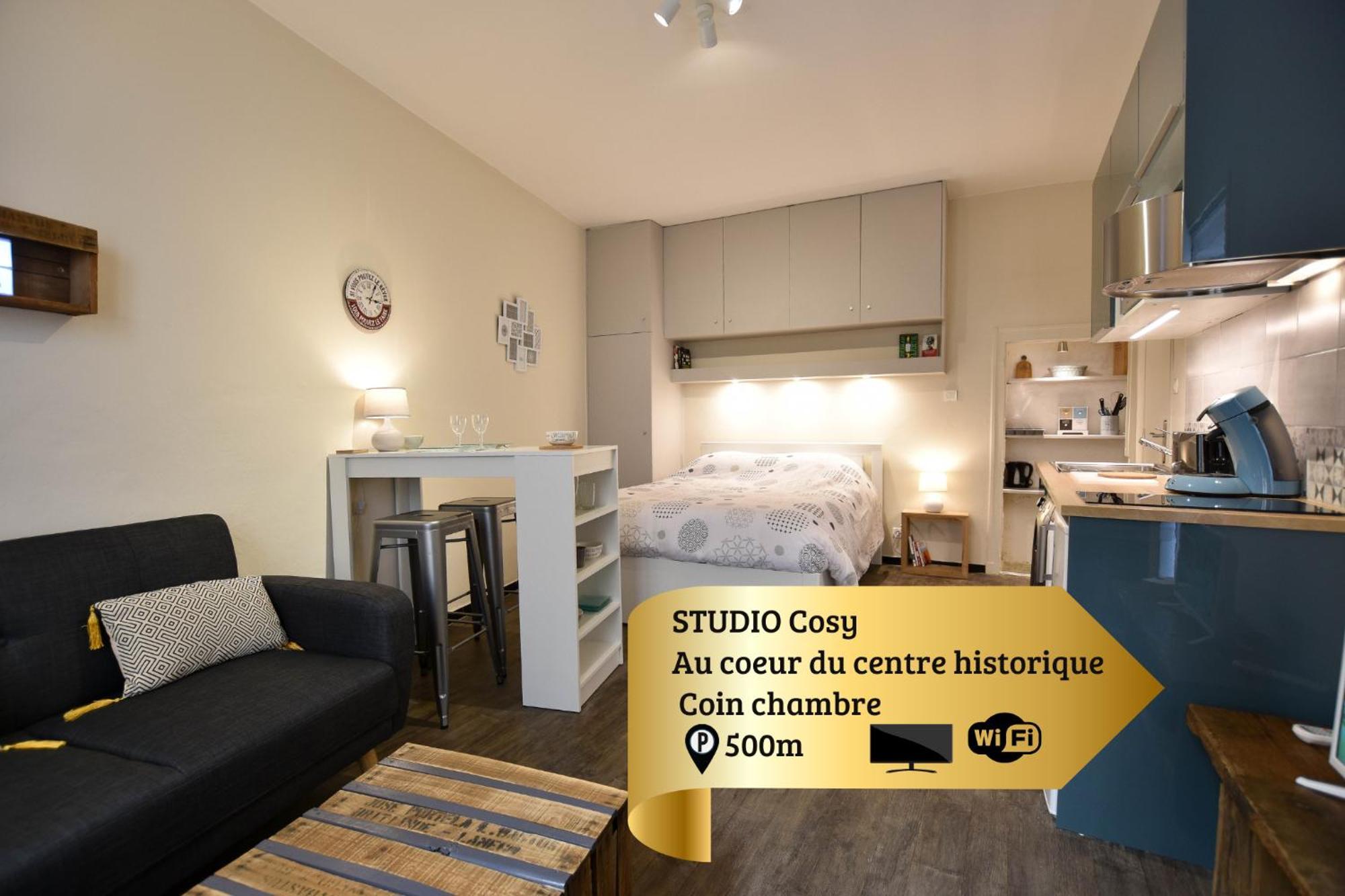 Studio Cosy Abondance Au Coeur Du Centre Historique -Wifi-Coin Chambre Arles Exterior foto
